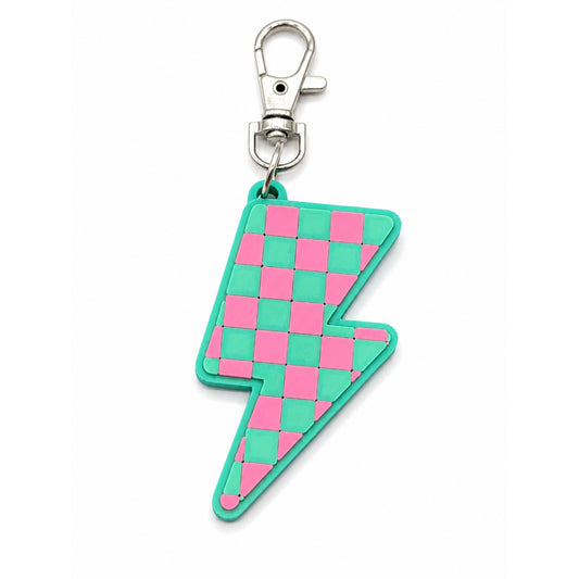 Lightning Bolt Bag Charm