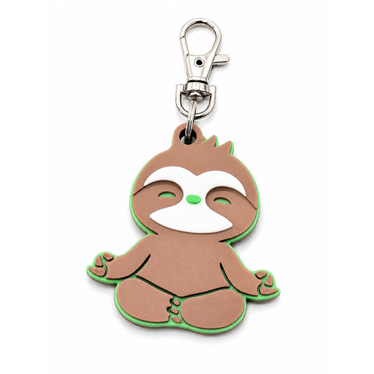 Zen Sloth Bag Charm