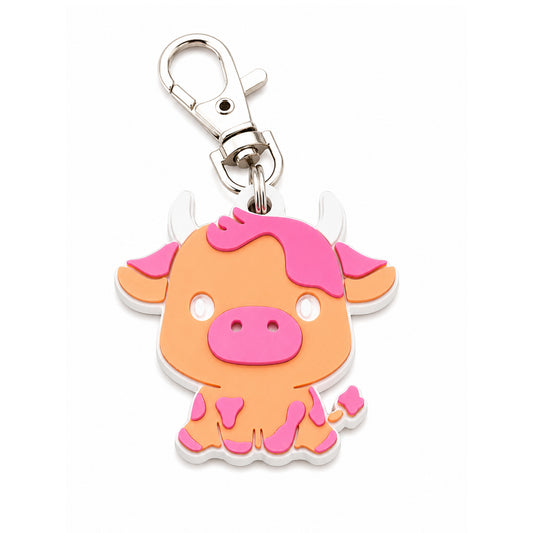 Highland Cow Bag Charm