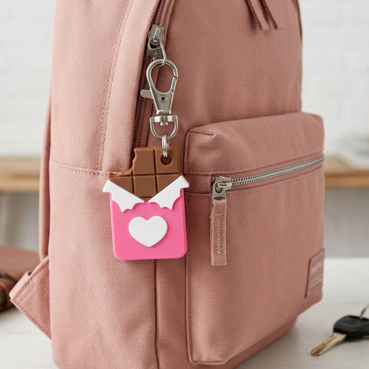 Chocolate Bar Bag Charm