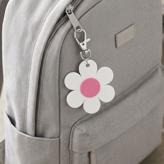 Daisy Flower Bag Charm